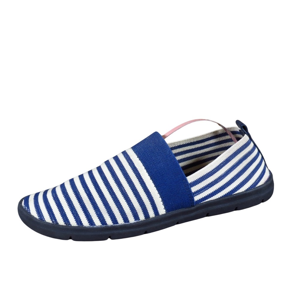 Cliffs White Mountain Tipton Women Slip On Shoe Size 9 Casual Blue White Stripe